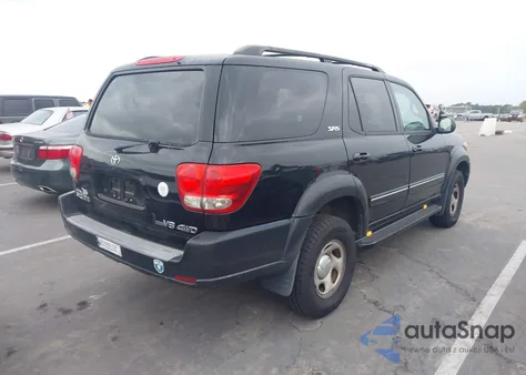 2006 Toyota Sequoia Sr5 from USA, damaged, VIN 5TDBT44A06S274329